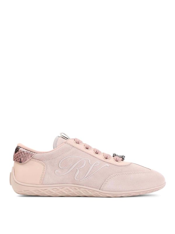ROGER VIVIER: Sneaker - Sneaker - Hellrosa