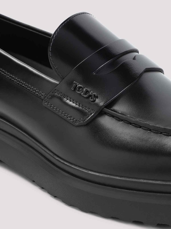 ローファー - 黒 shop online: TOD