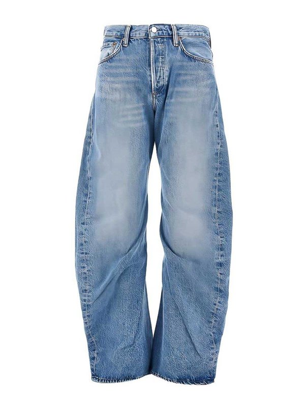 AGOLDE: Schlagjeans - Schlagjeans - Blau