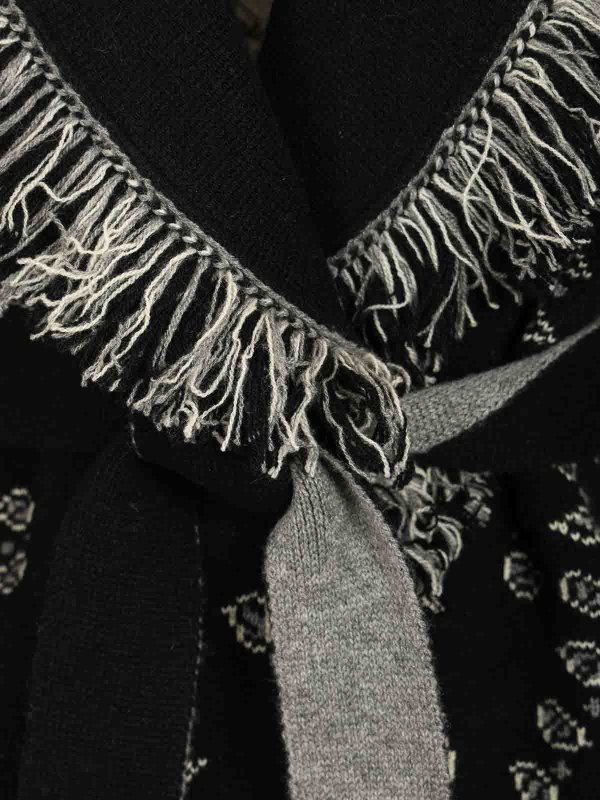 Cardigan - Noir shop online: ALANUI