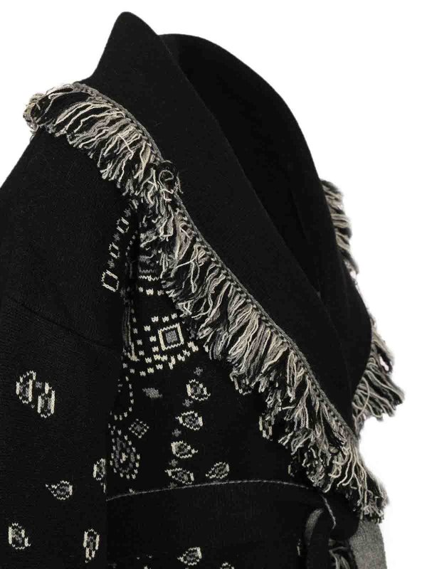 The Best Shops ALANUI: Cardigan - Noir