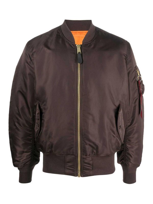 ALPHA INDUSTRIES: Bombers - Bomber - Marron