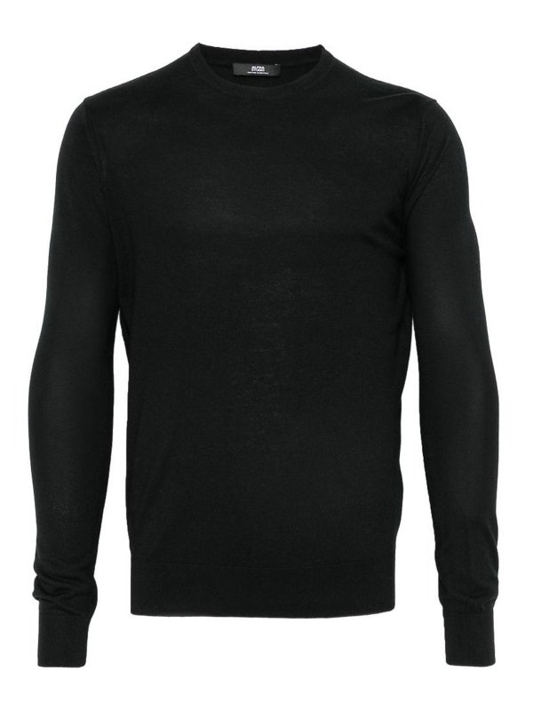 ALPHA STUDIO: crew necks - Sweater