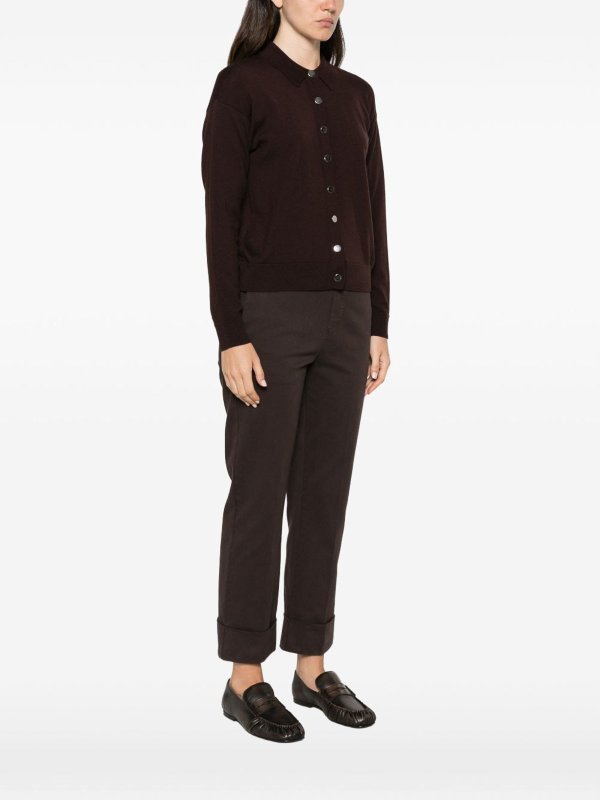 ALPHA STUDIO buy online Pull Col Rond - Marron