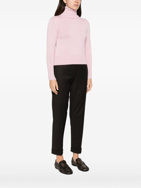 Rundhalspullover - Rosa shop online: ALPHA STUDIO