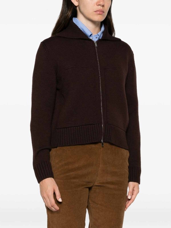 ALPHA STUDIO: Cardigans online - Cardigan - Marron