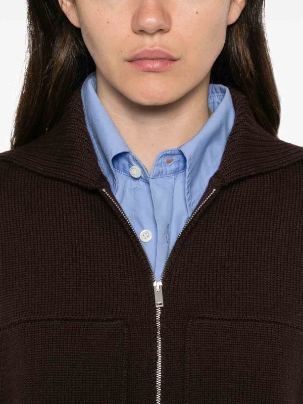 The Best Shops ALPHA STUDIO: Cardigans - Cardigan - Marron