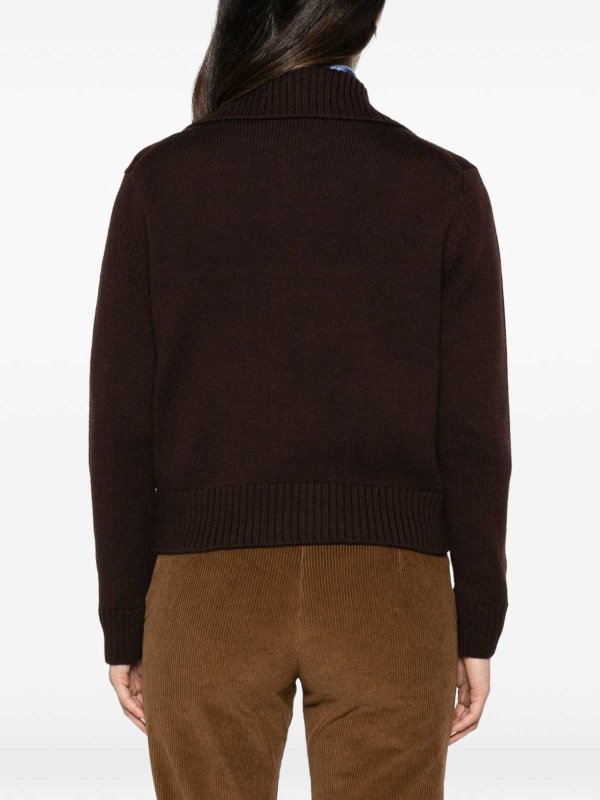Cardigan - Marron shop online: ALPHA STUDIO