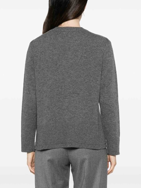 The Best Shops ALPHA STUDIO: Pull col rond - Pull Col Rond - Gris
