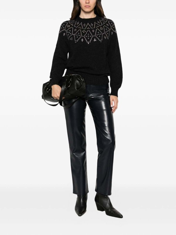 ALPHA STUDIO buy online Rundhalspullover - Schwarz