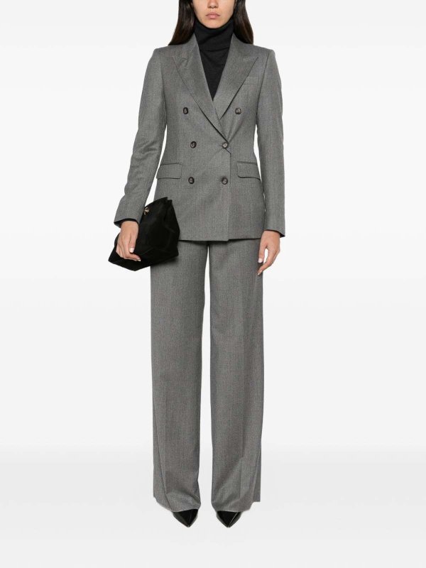 ALPHA STUDIO buy online Grey Wool Turtleneck Sweater