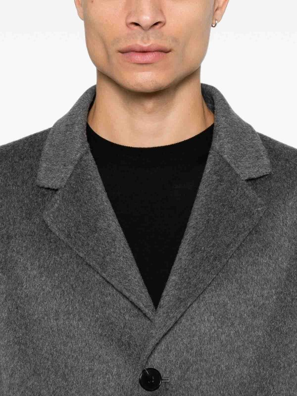 Langer Mantel - Grau shop online: AMARANTO
