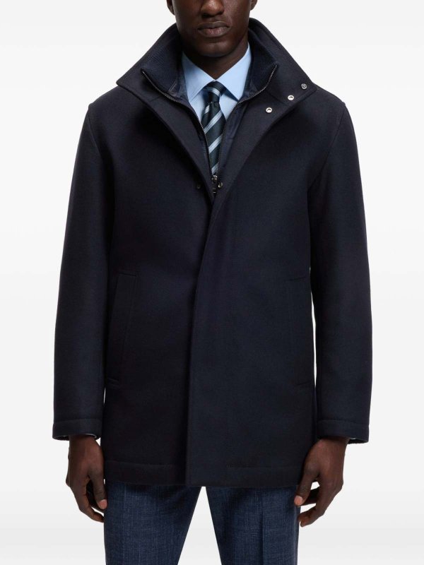 Kurzer Mantel - Blau shop online: Hugo Boss