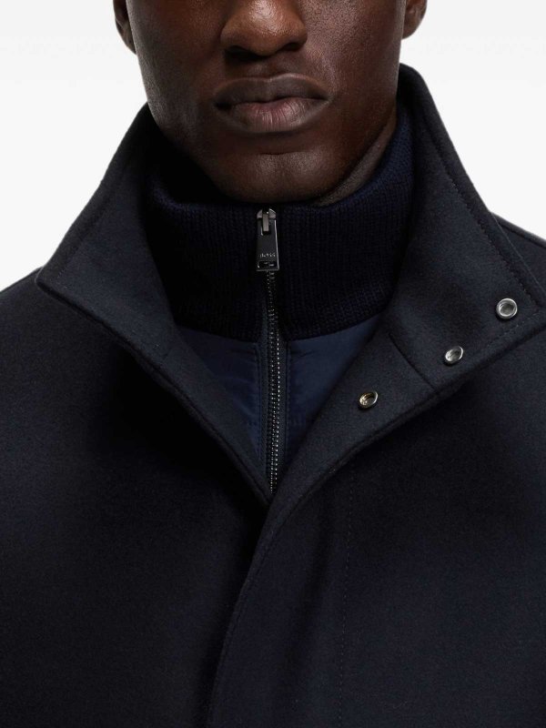 Hugo Boss buy online Kurzer Mantel - Blau