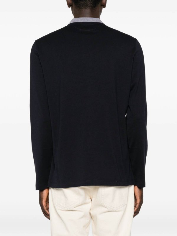 The Best Shops BRUNELLO CUCINELLI: T-shirts - T-Shirt - Dunkelblau