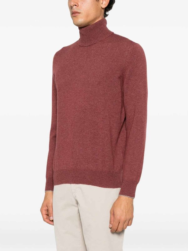 The Best Shops BRUNELLO CUCINELLI: クルーネック - クルーネック - ダークレッド