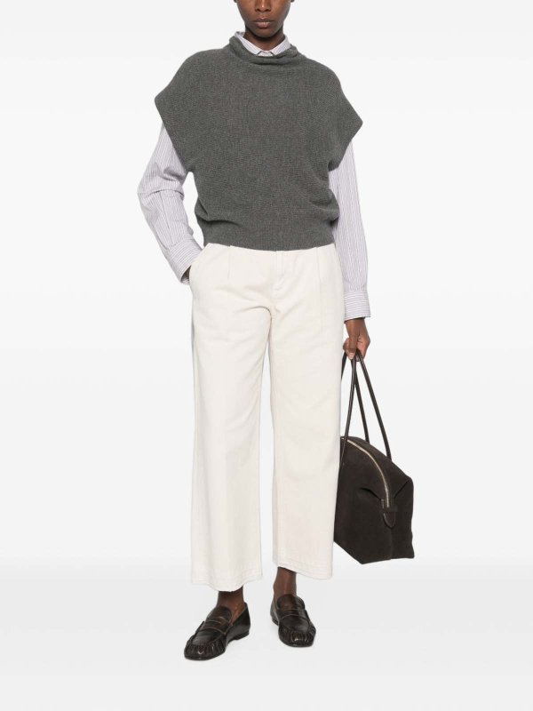 Blazer - Blanc shop online: BRUNELLO CUCINELLI