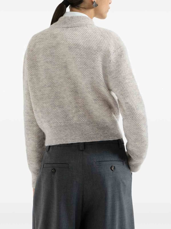 BRUNELLO CUCINELLI buy online カーディガン - グレー