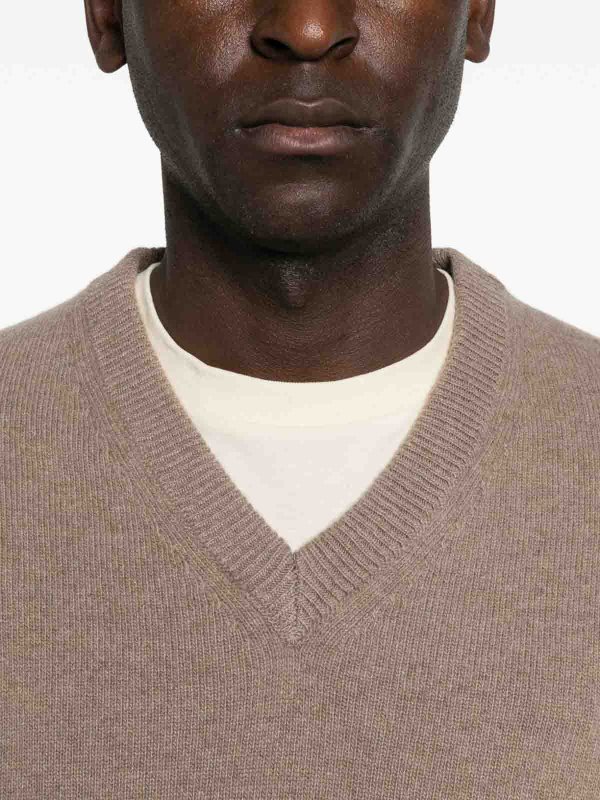 DANIELE FIESOLI buy online Rundhalspullover - Hellbeige