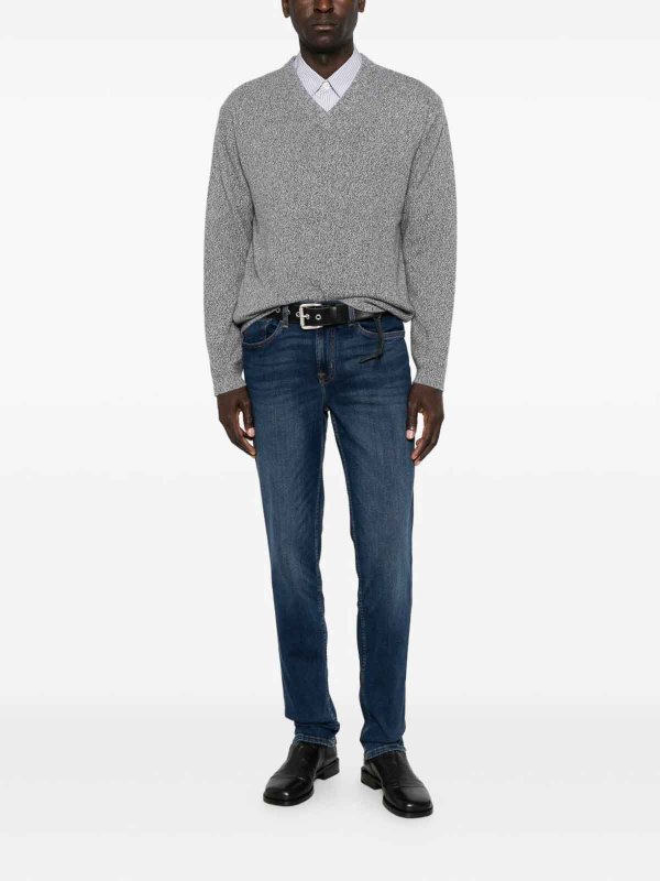 DANIELE FIESOLI buy online Rundhalspullover - Grau