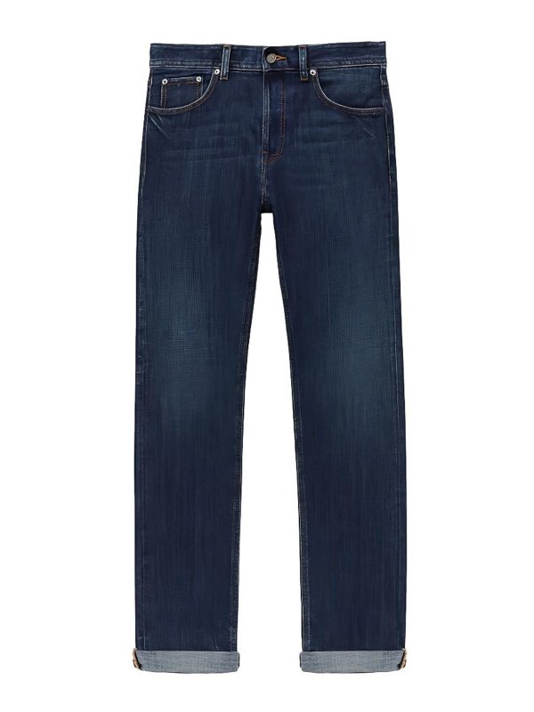 DONDUP: straight leg jeans - Icon Regular Jeans