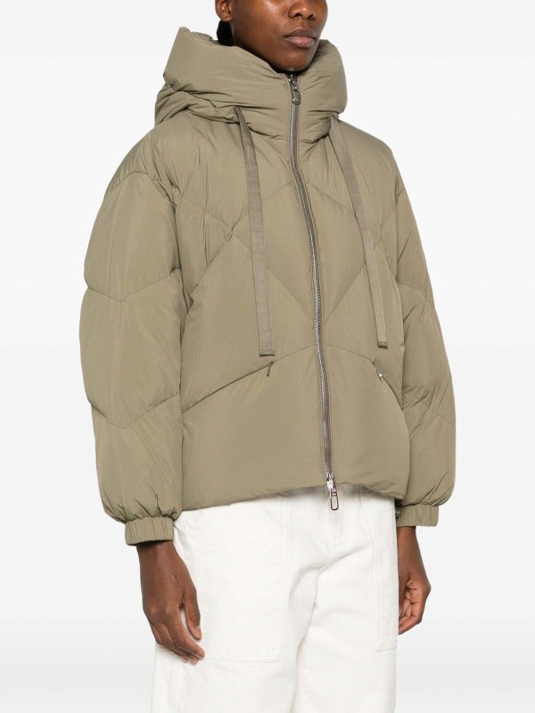 The Best Shops DUNO: Kurze Daunenjacken - Daunenjacke - Grün