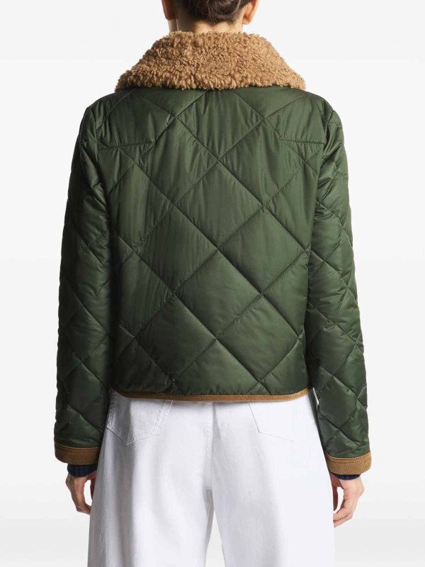 The Best Shops FAY: ボンバージャケット - ボンバージャケット - 緑