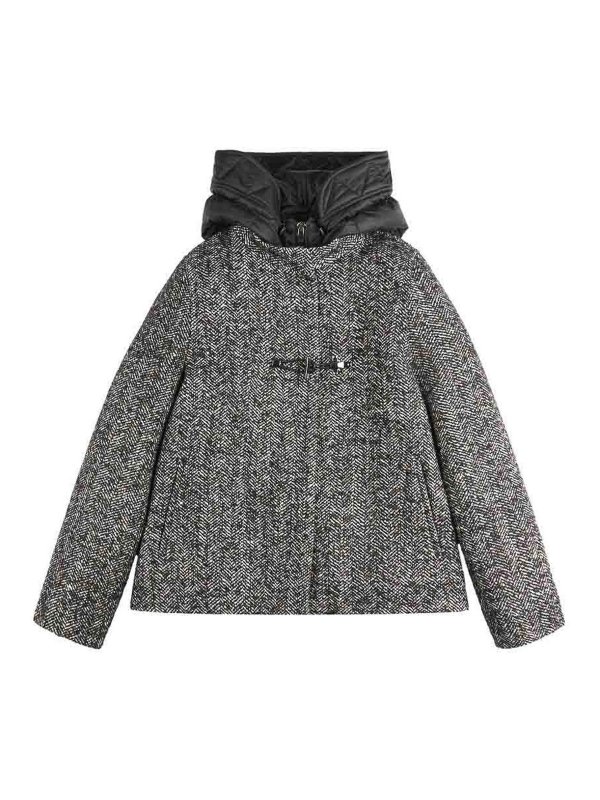 FAY: ショートコート - ショートコート - グレー