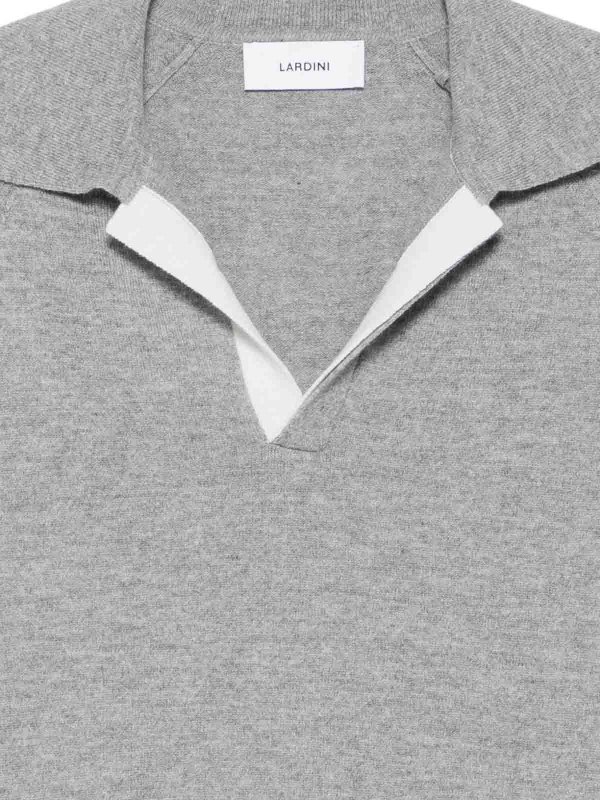 The Best Shops LARDINI: Poloshirts - Poloshirt - Grau