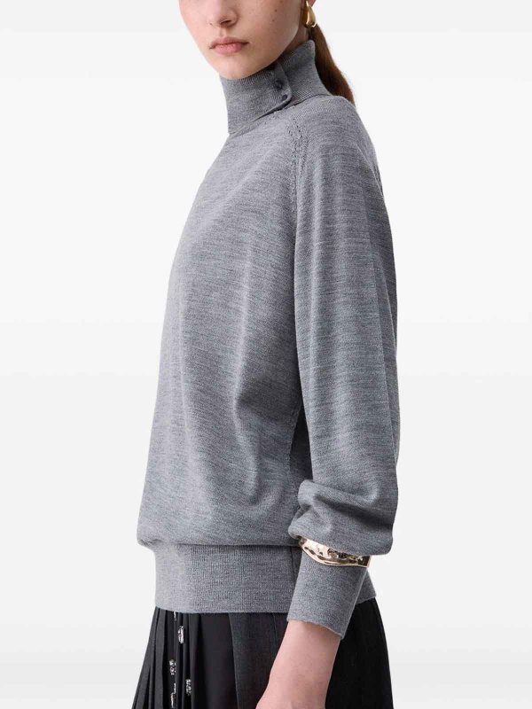 Rundhalspullover - Grau shop online: Liu Jo