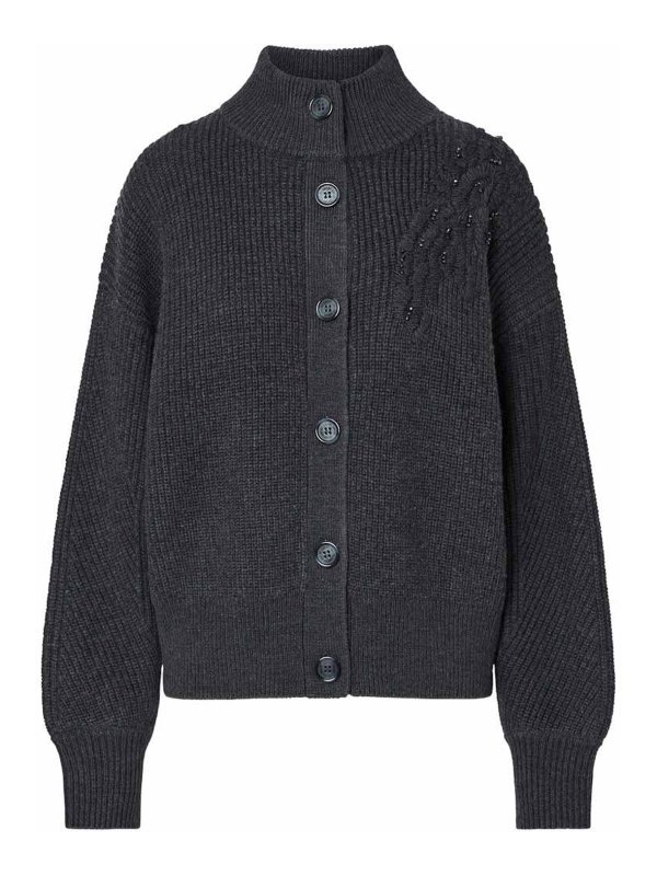Liu Jo: Cardigans - Cardigan - Grau