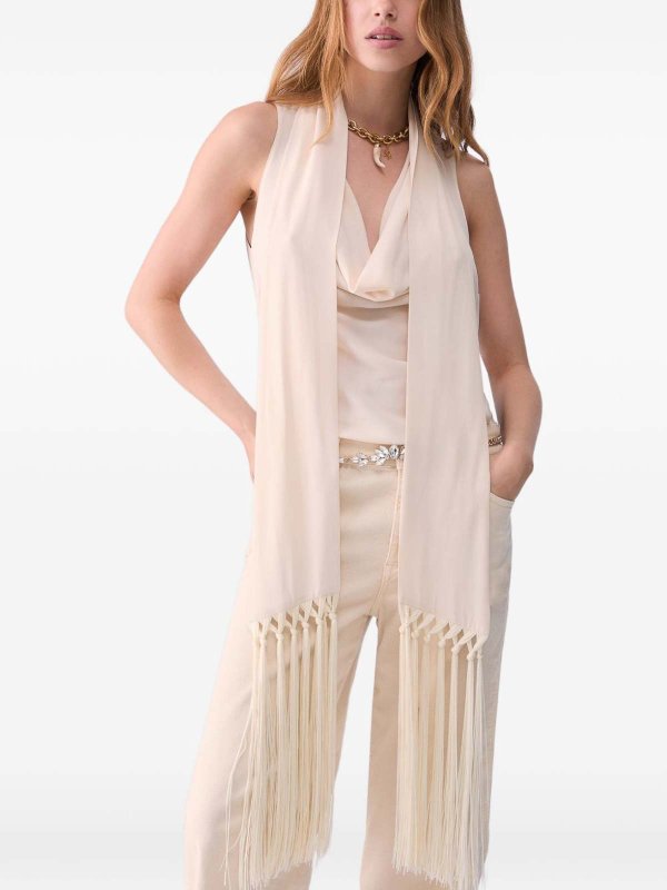 The Best Shops Liu Jo: Tops und Tank Tops - Top - Creme