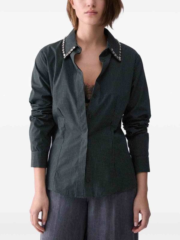 シャツ - 緑 shop online: Liu Jo