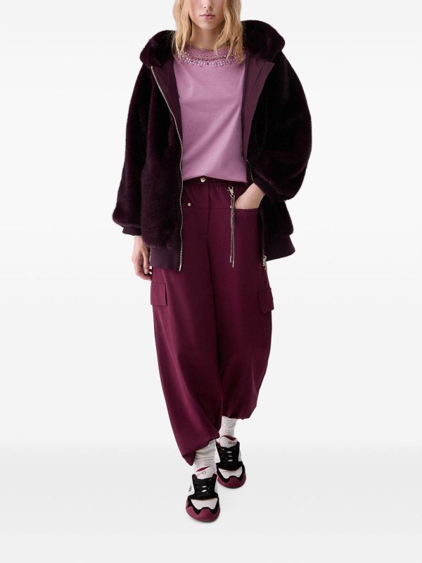 カジュアルジャケット - 紫 shop online: Liu Jo