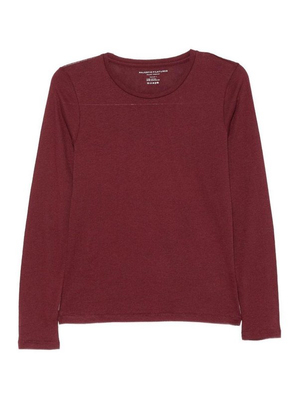Majestic Filatures: T-shirts - T-Shirt - Rot