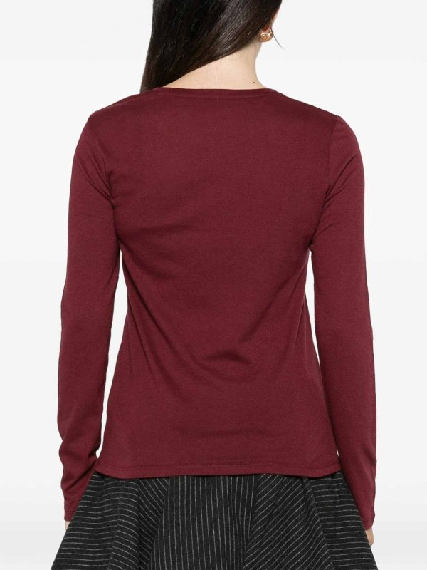 The Best Shops Majestic Filatures: T-shirts - T-Shirt - Rot