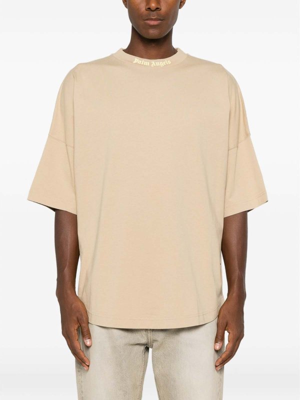 Palm Angels buy online Rundhalspullover - Beige