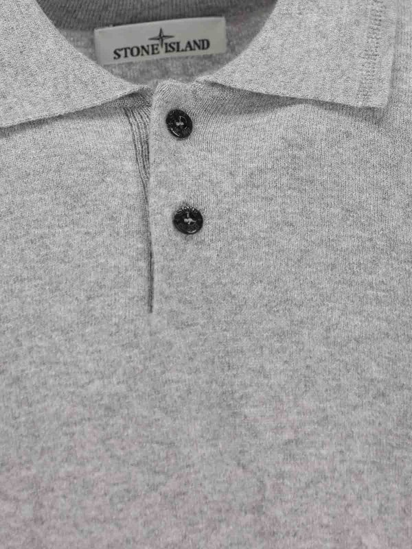 STONE ISLAND: Poloshirts online - Poloshirt - Grau