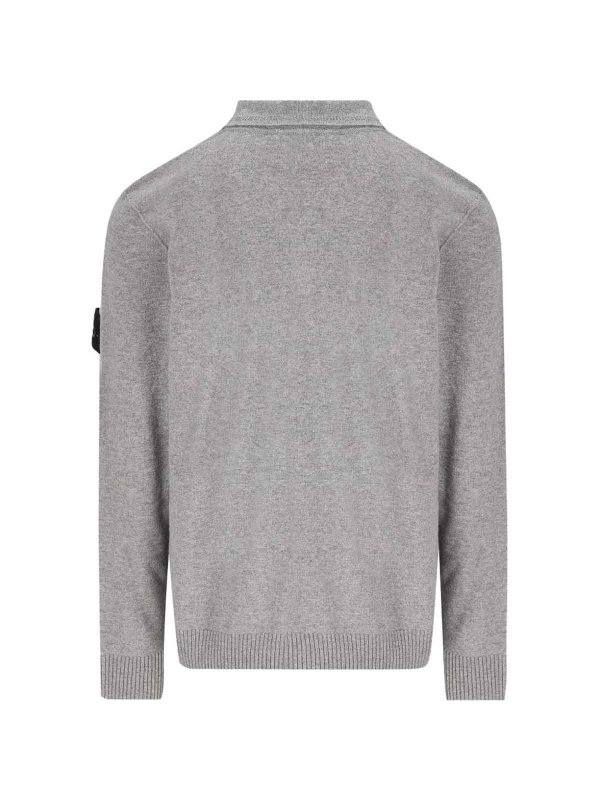 The Best Shops STONE ISLAND: Poloshirts - Poloshirt - Grau