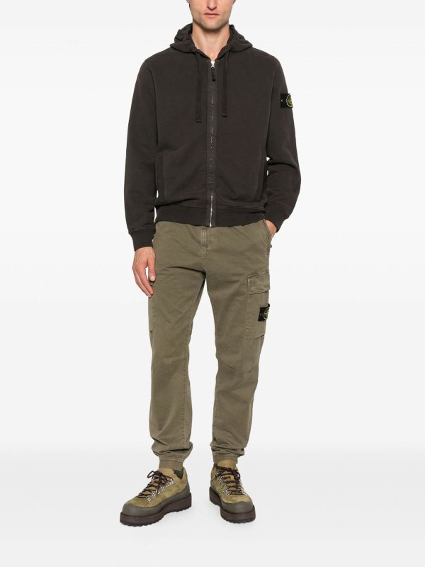Sweatshirt - Braun shop online: STONE ISLAND