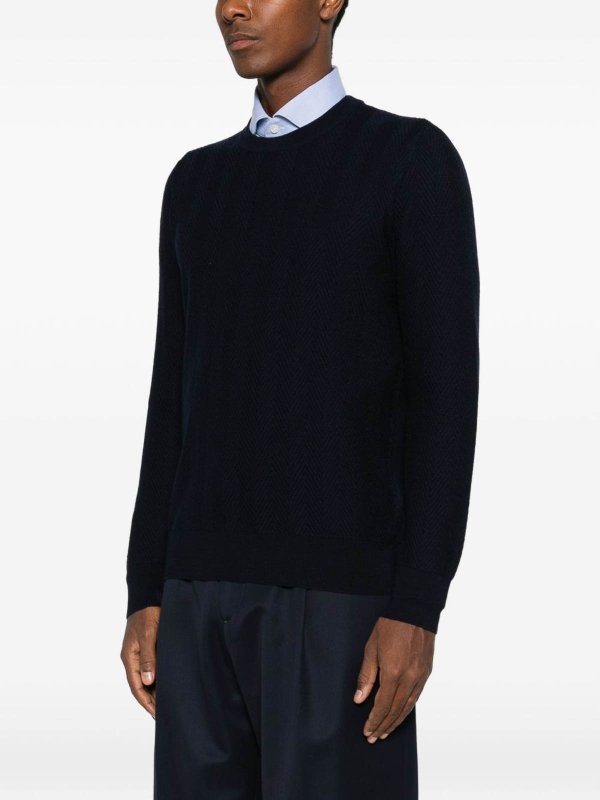VENGERA: Pull col rond online - Pull Col Rond - Bleu