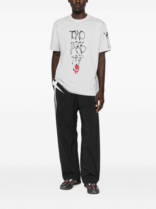 The Best Shops Y-3: T-shirts - T-Shirt - Grau