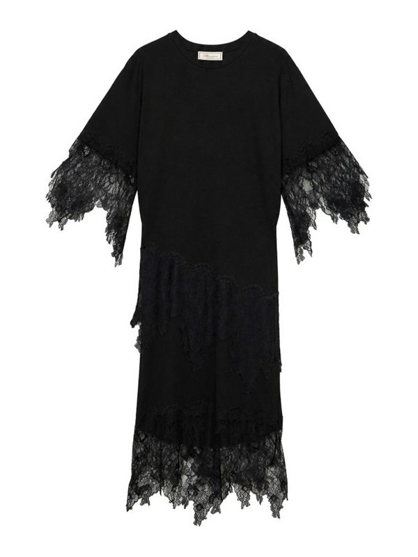 BLUMARINE: ニーレングスドレス - 膝丈ドレス - 黒