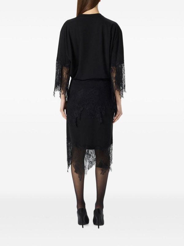The Best Shops BLUMARINE: ニーレングスドレス - 膝丈ドレス - 黒