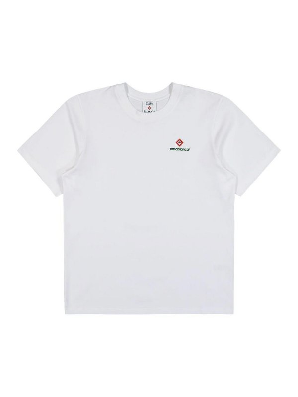 CASABLANCA: T-shirts - T-Shirt - Weiß