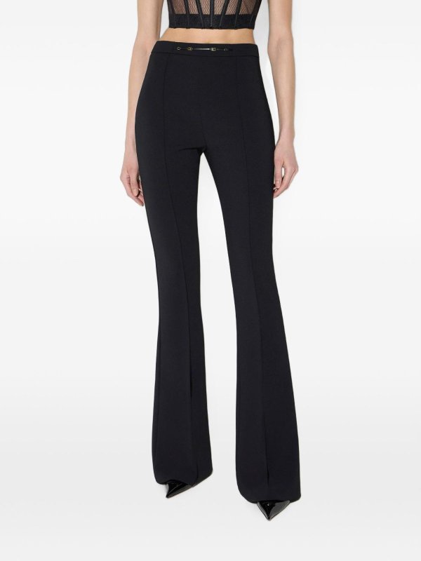 The Best Shops ELISABETTA FRANCHI: カジュアルトラウザー - カジュアルパンツ - 黒