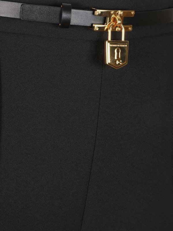 ELISABETTA FRANCHI: トラウザーショーツ online - ショートパンツ - 黒