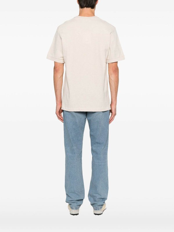 T-Shirt - Beige shop online: JACQUEMUS