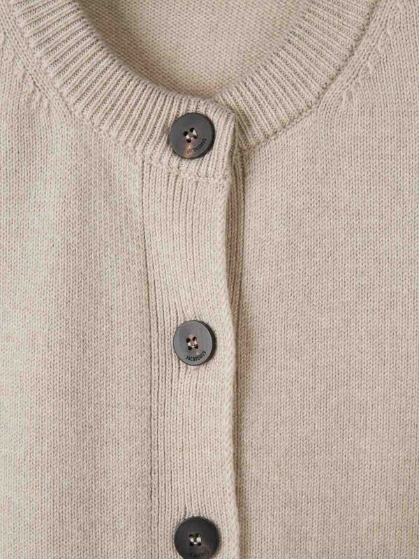 JACQUEMUS: Cardigans online - Cardigan - Beige