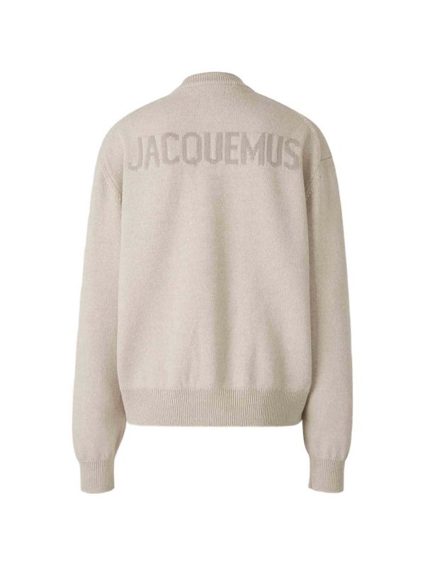The Best Shops JACQUEMUS: Cardigans - Cardigan - Beige